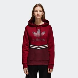 NWT Adidas Maroon Adibreak Hoodie